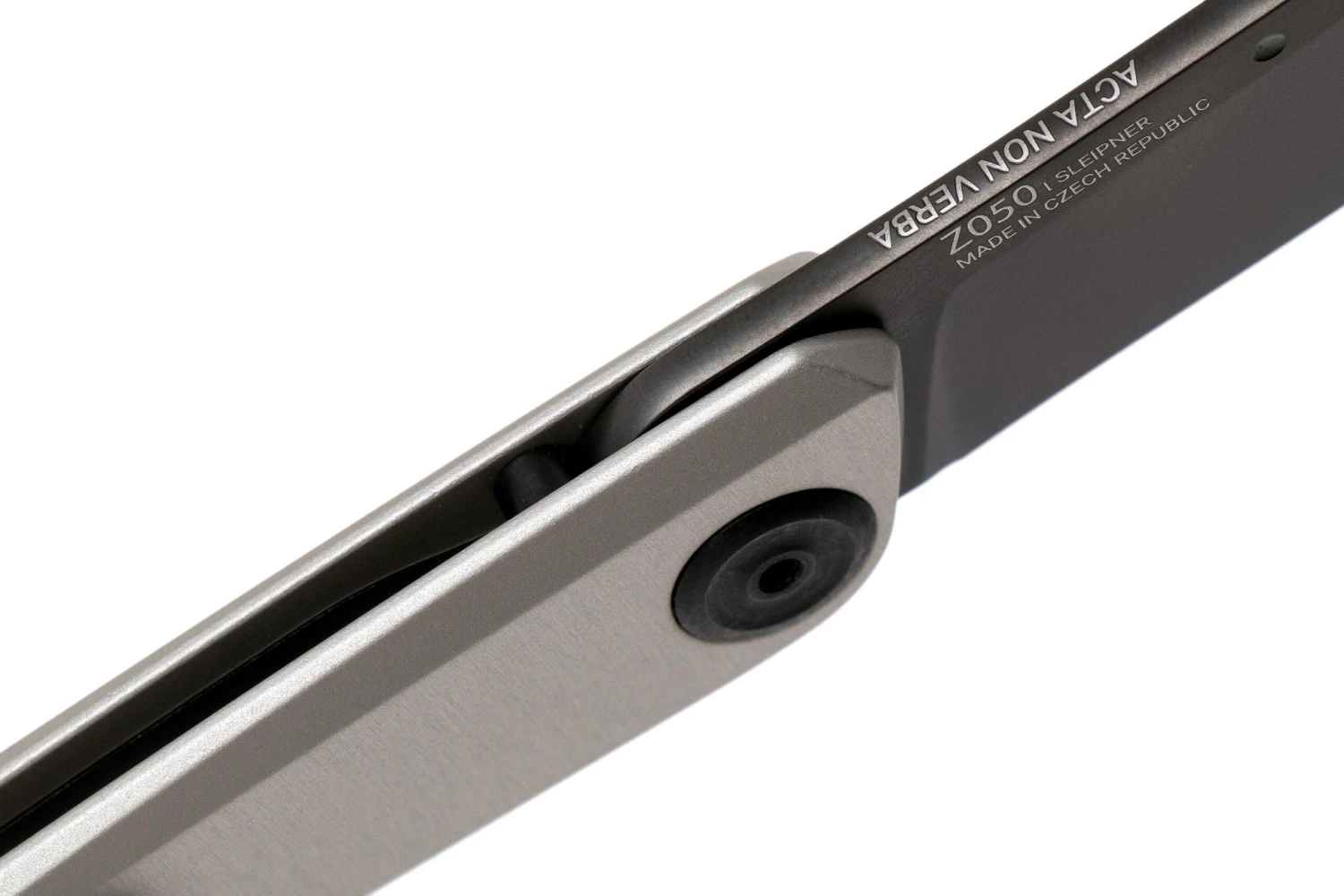 ANV Z050 Sleipner, DLC, Dural Silver, Z050-005, Slipjoint Navaja 8 ANV Z050 Sleipner, DLC, Dural Silver, Z050-005, Slipjoint Navaja - Imagen 6