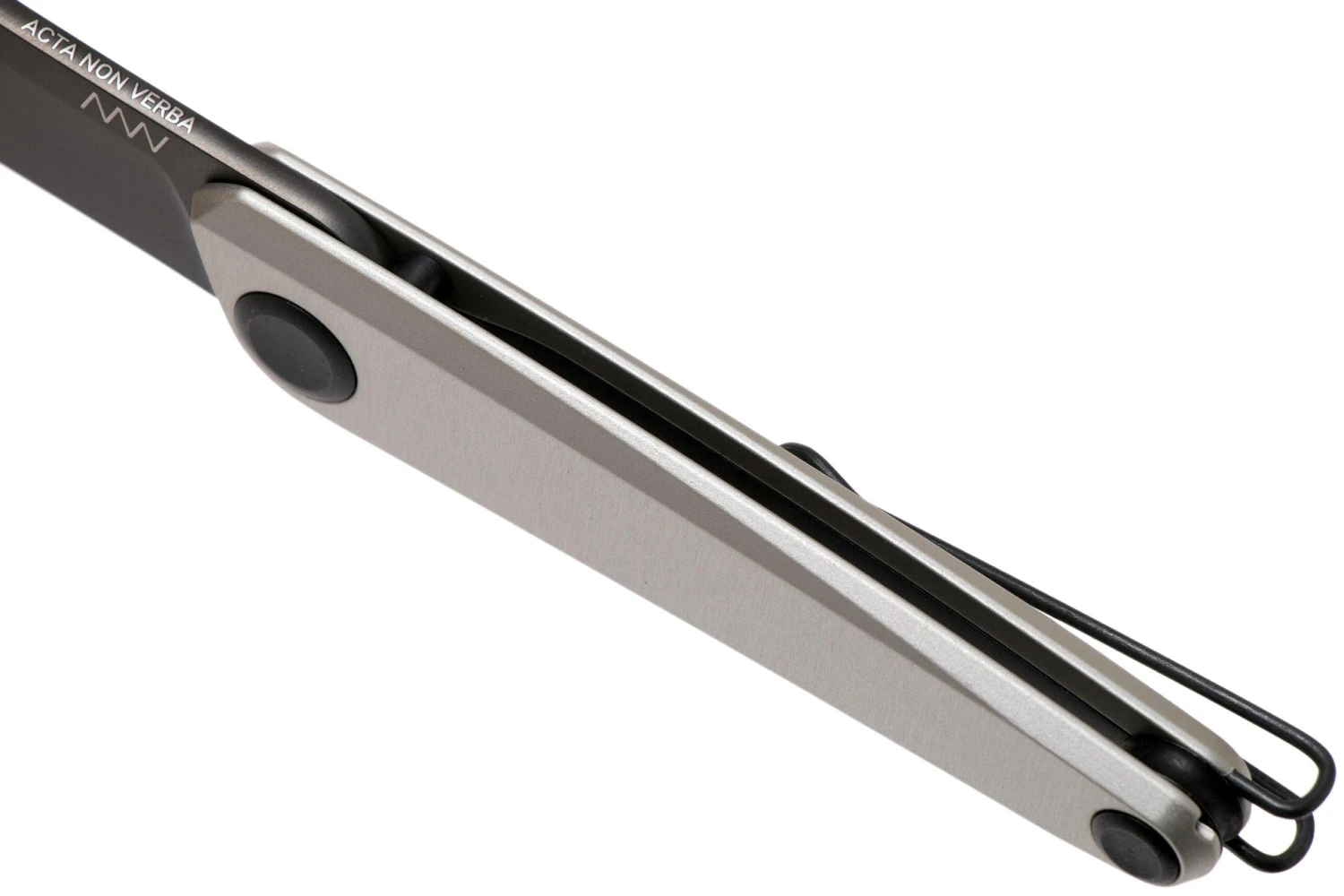 ANV Z050 Sleipner, DLC, Dural Silver, Z050-005, Slipjoint Navaja 9 ANV Z050 Sleipner, DLC, Dural Silver, Z050-005, Slipjoint Navaja - Imagen 7