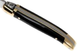 Laguiole En Aubrac Mini Navaja, De Cuerno De Búfalo L0207BUL -Viper Ventas AUL0207BUL 06 laguiole en aubrac ktaul0207bul 06