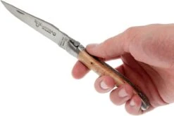 Laguiole En Aubrac Classic 12cm De Madera De Enebro L0212GEI-FSB1 -Viper Ventas AUL0212GEI FSB1 07 laguiole en aubrac aul0212gei fsb1 07