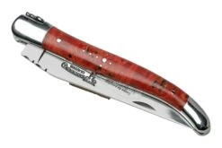Laguiole En Aubrac 12cm Navaja Laguiole álamo Rojo Burl Brillante S/st -Viper Ventas AUL0212LPRIFSJ1 04 laguioleaubrac