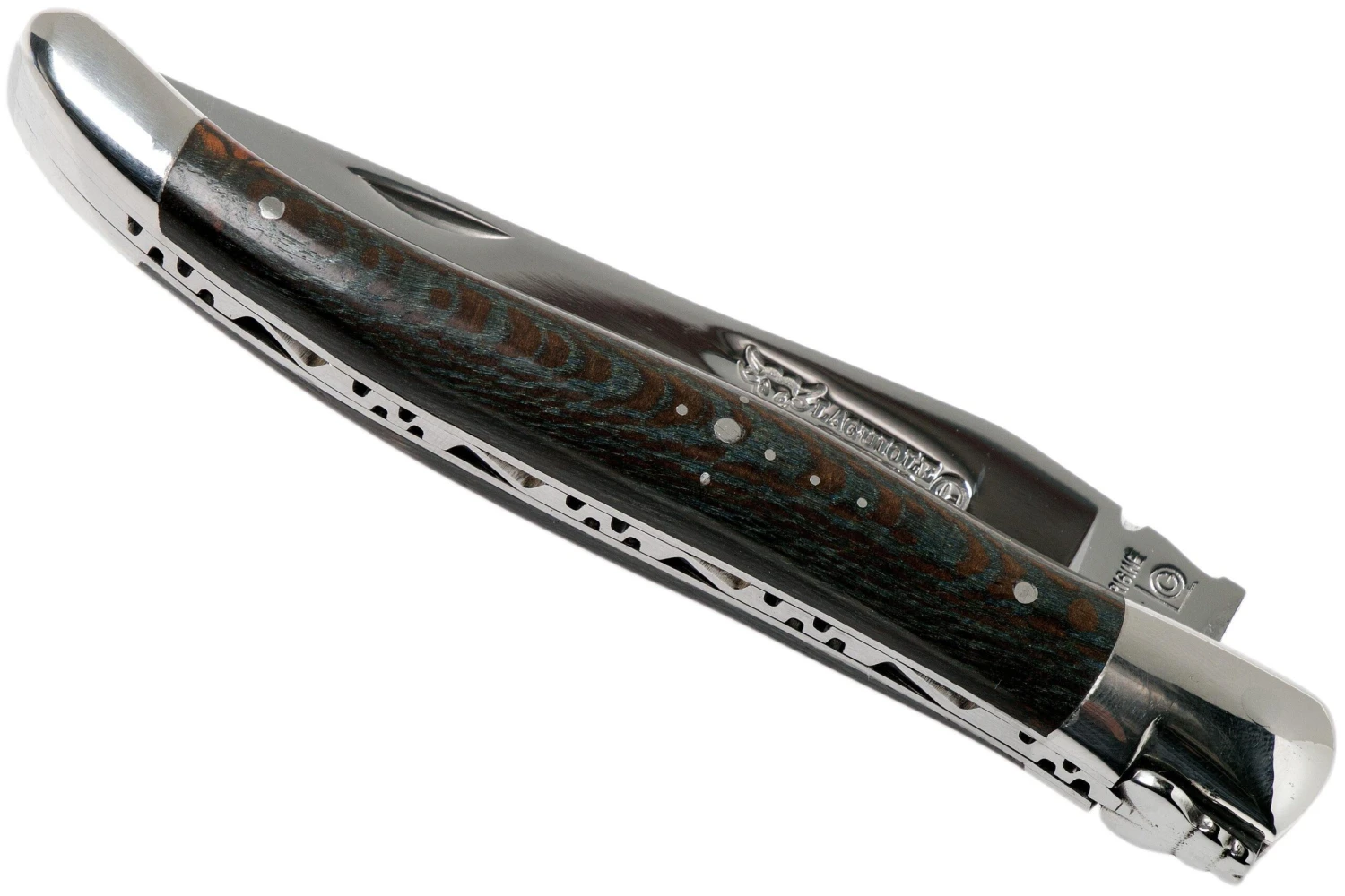 Laguiole En Aubrac Classic 12cm De Madera De Plátano Azul L0212PYBI/FSJ1 6 Laguiole En Aubrac Classic 12cm De Madera De Plátano Azul L0212PYBI/FSJ1 - Imagen 4