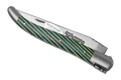 Laguiole En Aubrac Samba Turquoise L0212SATIF Madera De Samba Turquesa, Mate, Navaja Laguiole, 12 Cm -Viper Ventas AUL0212SATIF 04 laguioleaubrac