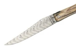 Laguiole En Aubrac Le Perlé 12 Cm L0512WA6J3DB Balbach Damast Full Handle Madera De Haya -Viper Ventas AUL0512WA6J3DB 03 laguioleaubrac