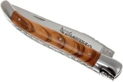 Laguiole En Aubrac 12cm Double Plates, Olive Burl Limado A Mano, L0712LLI-FSJ1 -Viper Ventas AUL0712LLI FSJ1 03 laguiole en aubrac aul0712lli fsj1 03