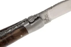 Laguiole En Aubrac 12cm Double Plates, Walnut Burl Limado A Mano, L0712LYI-FSB1 -Viper Ventas AUL0712LYI FSB1 04 laguiole en aubrac aul0712lyi fsb1 04