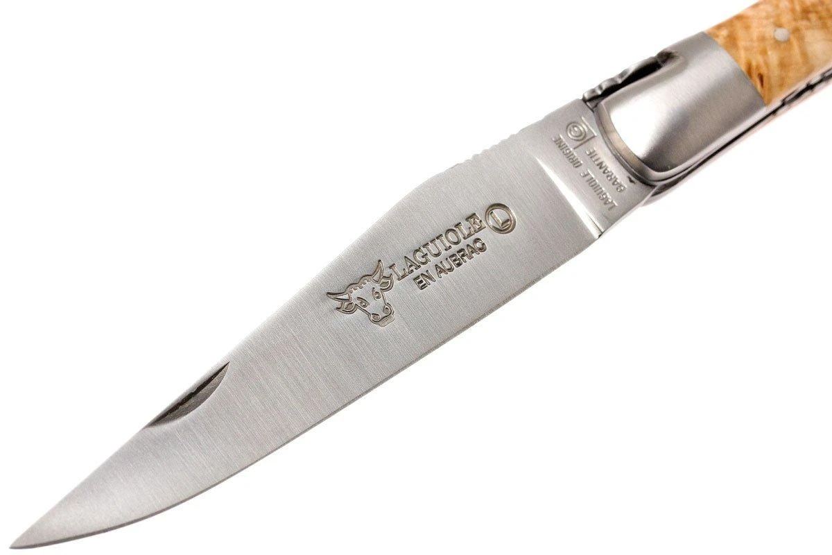 Laguiole En Aubrac 12cm Double Plates, De Madera De Castaño Limado A Mano, L0712NWI-FSB1 5 Laguiole En Aubrac 12cm Double Plates, De Madera De Castaño Limado A Mano, L0712NWI-FSB1 - Imagen 3