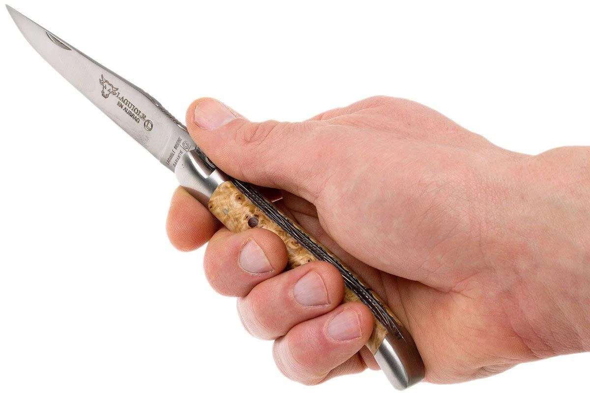 Laguiole En Aubrac 12cm Double Plates, De Madera De Castaño Limado A Mano, L0712NWI-FSB1 10 Laguiole En Aubrac 12cm Double Plates, De Madera De Castaño Limado A Mano, L0712NWI-FSB1 - Imagen 8