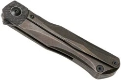 Bestech Thyra BT2106C Bronze Stonewashed Titanium, Carbon Fibre Bolster, Blackwashed Navaja, Diseño Kombou -Viper Ventas BHBT2106C 04 bestech