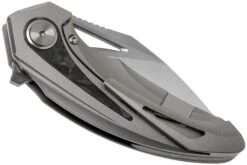 Bestech Nuke BT2107A Grey Blasted Titanium, Blue Marbled Carbon Fibre, Satin Navaja, Diseño Kombou -Viper Ventas BHBT2107A 04 bestech