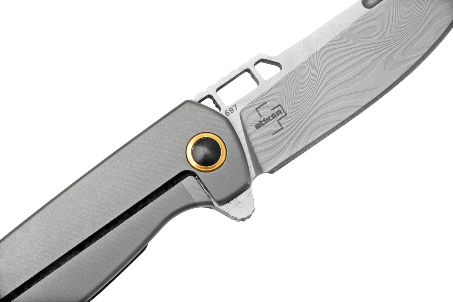 Böker Plus Messerschmitt ME 109, Damascus 01BO909DAM Navaja 7 Böker Plus Messerschmitt ME 109, Damascus 01BO909DAM Navaja - Imagen 5