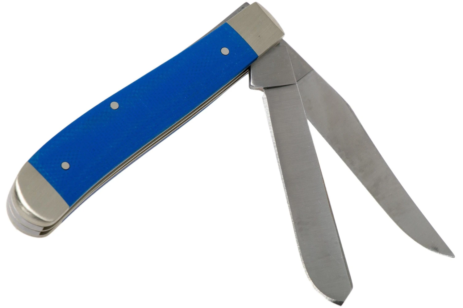 Case Mini Trapper Blue G10 Smooth, 16741, 10207 SS Navaja 4 Case Mini Trapper Blue G10 Smooth, 16741, 10207 SS Navaja - Imagen 2