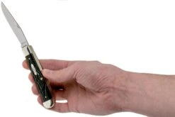 Case Trapper Rough Black Synthetic, 18221, 6254 SS Navaja -Viper Ventas CE18221 05 case