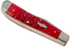 Case Mini Trapper Dark Red Bone, Peach Seed Jig, 31952, 6207 CV Navaja -Viper Ventas CE31952 04 case