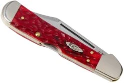 Case Copperhead Dark Red Bone, Peach Seed Jig, 31954, 61749L CV Navaja -Viper Ventas CE31954 04 case