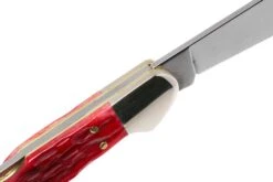 Case Copperhead Dark Red Bone, Peach Seed Jig, 31954, 61749L CV Navaja -Viper Ventas CE31954 06 case