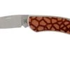 Case X Woodchuck Executive Lockback Brushed Stainless, Giraffe, 64320, M1300L SS Navaja -Viper Ventas CE64320 01 case knives