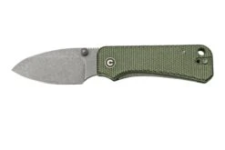 Civivi Baby Banter C19068SB-1 Green Micarta, Grey Stonewashed Navaja, Ben Petersen Design