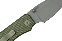 Civivi Baby Banter C19068SB-1 Green Micarta, Grey Stonewashed Navaja, Ben Petersen Design -Viper Ventas CIC19068SB 1 05 civivi