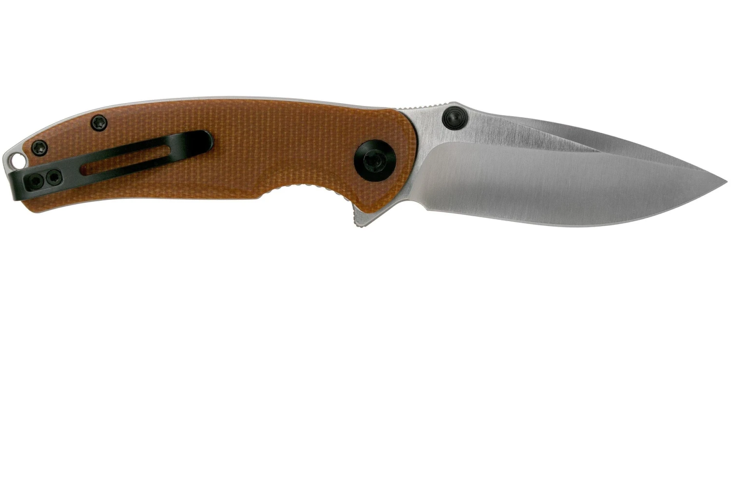 Civivi Pintail C2020A Brown Micarta Navaja 4 Civivi Pintail C2020A Brown Micarta Navaja - Imagen 2