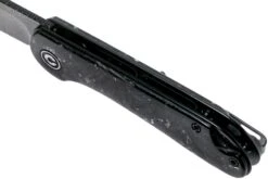 Civivi Elementum C907C-DS2 Damascus, Shredded Silver Carbon Fibre Navaja -Viper Ventas CIC907C DS2 07 civivi