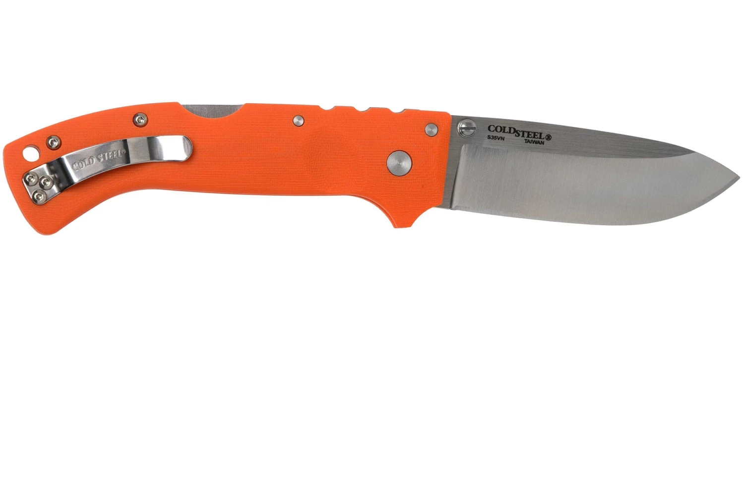 Cold Steel Ultimate Hunter 30URY S35VN Orange Plain Edge Navaja 4 Cold Steel Ultimate Hunter 30URY S35VN Orange Plain Edge Navaja - Imagen 2