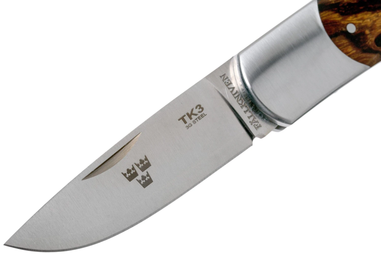 Fällkniven TK3 TRE Kronor Desert Ironwood TK3ic Cuchillo De Caballero 5 Fällkniven TK3 TRE Kronor Desert Ironwood TK3ic Cuchillo De Caballero - Imagen 3