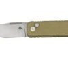 Black Fox NU-BOWIE, Stonewashed D2 Blade, OD Green Micarta Navaja -Viper Ventas FOBF 758MI 01 blackfox