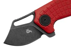 Black Fox Puck BF-761R Blackwashed D2 Red G10, Navaja -Viper Ventas FOBF 761R 03 blackfox