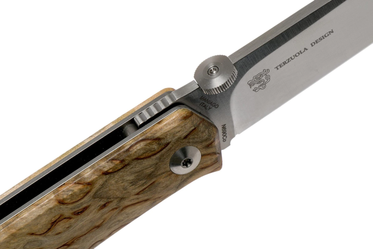 Fox Knives FX-525BE Curly Birch Navaja, Bob Terzuola Design 8 Fox Knives FX-525BE Curly Birch Navaja, Bob Terzuola Design - Imagen 6