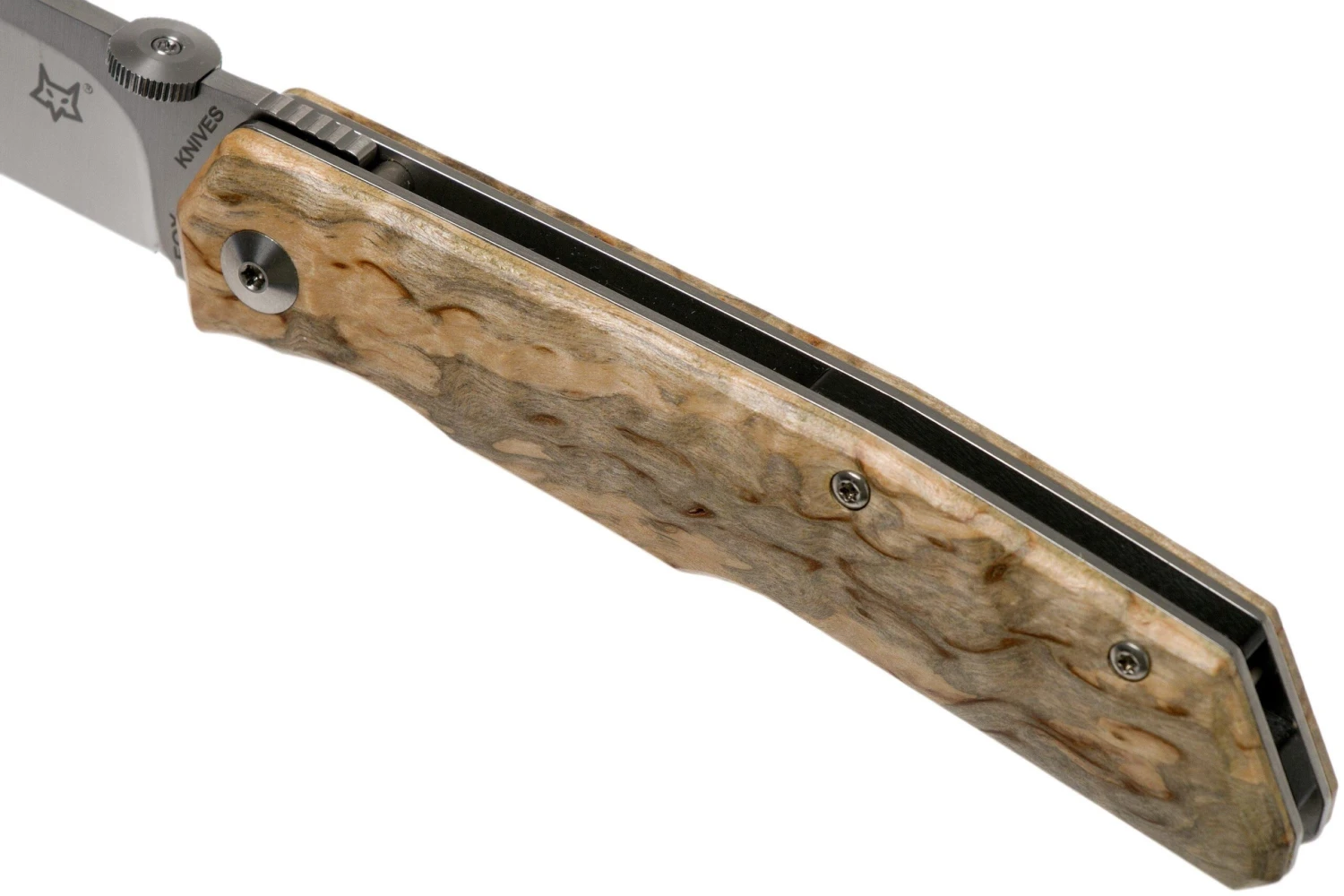 Fox Knives FX-525BE Curly Birch Navaja, Bob Terzuola Design 9 Fox Knives FX-525BE Curly Birch Navaja, Bob Terzuola Design - Imagen 7