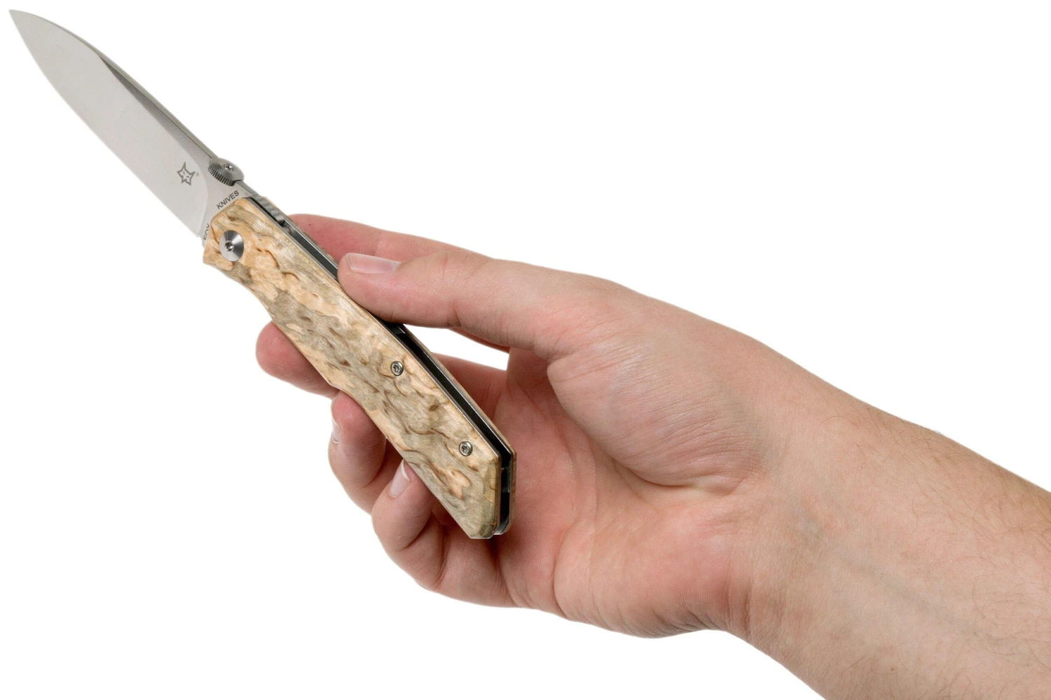 Fox Knives FX-525BE Curly Birch Navaja, Bob Terzuola Design 10 Fox Knives FX-525BE Curly Birch Navaja, Bob Terzuola Design - Imagen 8