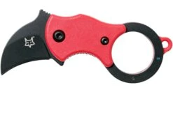 Fox Mini-KA FX-535RB Red & Black, Navaja Llavero Karambit