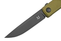 Fox Knives Chnops, FX-543 ALG, Green Aluminum, Black Becut Navaja, Diseño Riccardo Gobbato -Viper Ventas FOFX 543ALG 03 foxknives