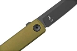 Fox Knives Chnops, FX-543 ALG, Green Aluminum, Black Becut Navaja, Diseño Riccardo Gobbato -Viper Ventas FOFX 543ALG 05 foxknives