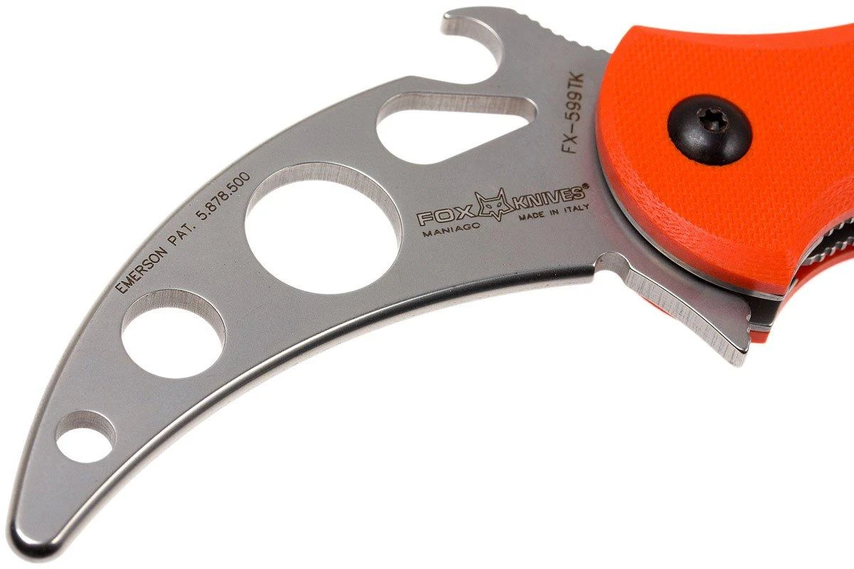 Fox FKMD Folding Training Karambit FX-599 TK Navaja-dummy 5 Fox FKMD Folding Training Karambit FX-599 TK Navaja-dummy - Imagen 3