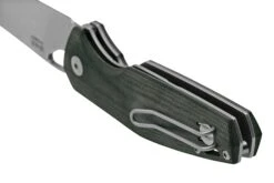 GiantMouse ACE Nimbus V3 Double Black Canvas Micarta, Tumbled Magnacut, Navaja -Viper Ventas GM NIMBUS V3 DB 04 giantmouse