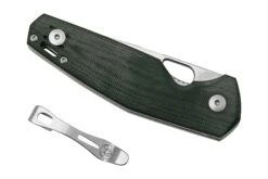 GiantMouse ACE Nimbus V3 Double Black Canvas Micarta, Tumbled Magnacut, Navaja -Viper Ventas GM NIMBUS V3 DB 06 giantmouse