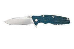 Rick Hinderer Eklipse 3.5” Spearpoint S45VN, Stonewash Blue, Blue Black G10, Navaja
