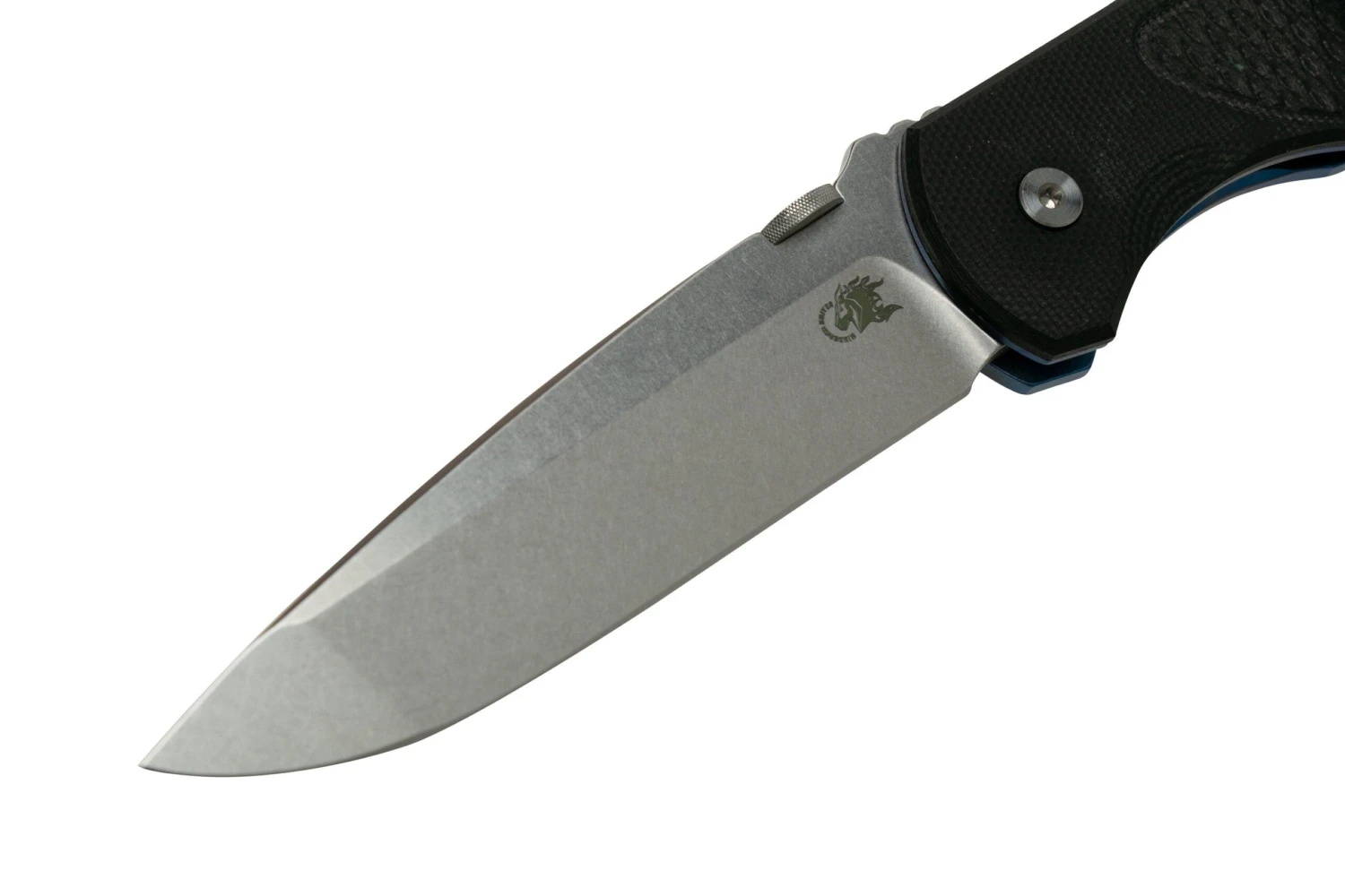 Rick Hinderer FireTac Spanto Stonewash, Blue Black G10, Navaja 5 Rick Hinderer FireTac Spanto Stonewash, Blue Black G10, Navaja - Imagen 3