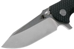 Rick Hinderer Jurassic Spearpoint 20CV Stonewash Black G10 Navaja -Viper Ventas HRK JU SP SW BK 03 rick hinderer knives