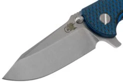Rick Hinderer Jurassic Spearpoint 20CV Stonewash Blue, Blue-Black G10 Navaja -Viper Ventas HRK JU SP SWB BB 03 rick hinderer knives