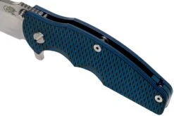 Rick Hinderer Jurassic Spearpoint 20CV Stonewash Blue, Blue-Black G10 Navaja -Viper Ventas HRK JU SP SWB BB 07 rick hinderer knives