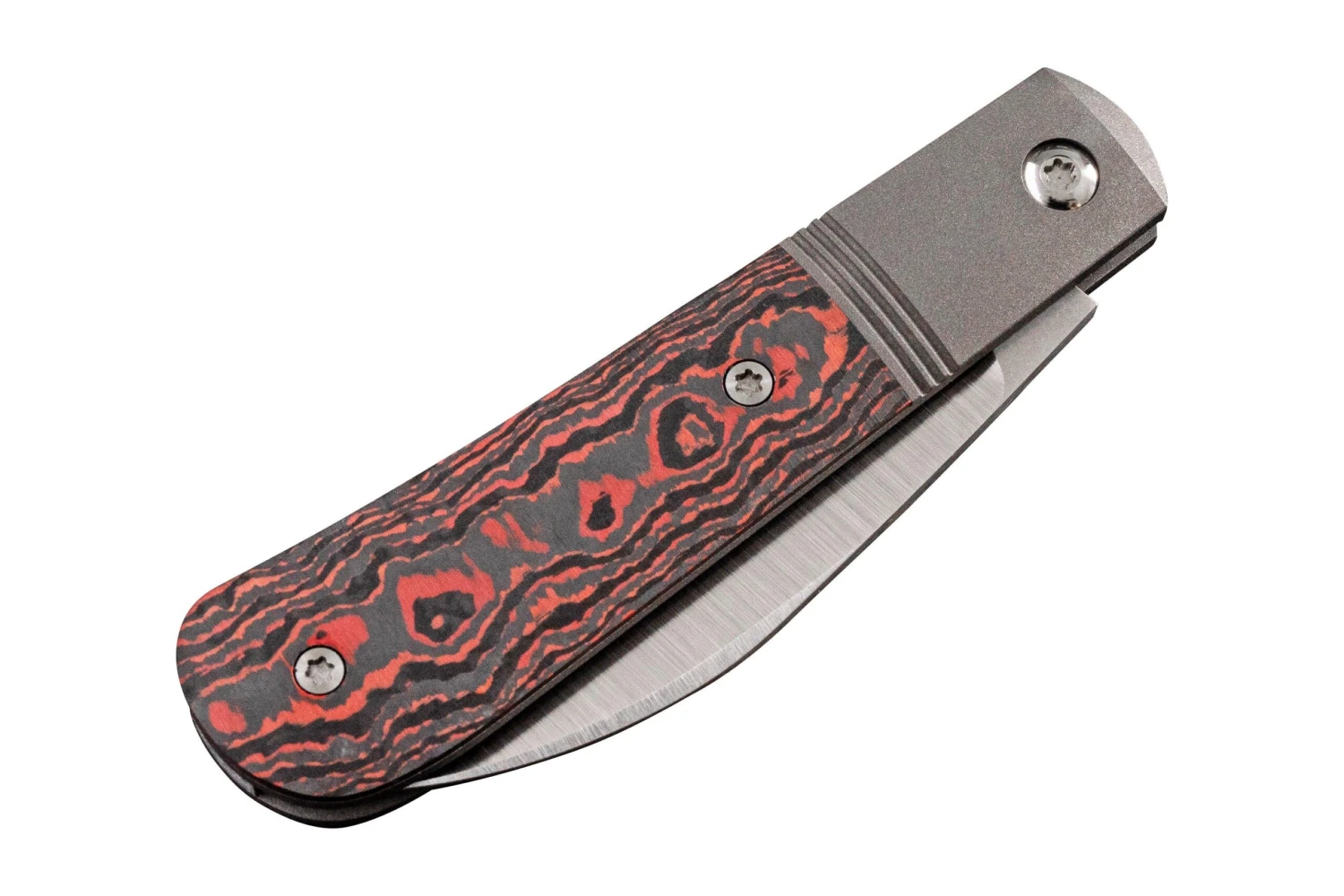 Jack Wolf Laid Back Jack LAIDB-02-FCLV Fat Carbon Lava Flow, Slipjoint Navaja 6 Jack Wolf Laid Back Jack LAIDB-02-FCLV Fat Carbon Lava Flow, Slipjoint Navaja - Imagen 4