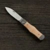Jack Wolf Vampire Jack VAMPI-01-NAT Natural Canvas Micarta Navaja Slipjoint -Viper Ventas JW VAMPI 01 NAT 01 jackwolf