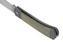 Jack Wolf Venom Jack VEN-01-GRN Canvas Micarta Green, Navaja Slipjoint -Viper Ventas JW VEN 01 GRN 04 jackwolf