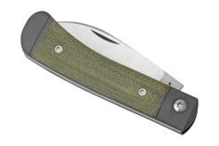 Jack Wolf Venom Jack VEN-01-GRN Canvas Micarta Green, Navaja Slipjoint -Viper Ventas JW VEN 01 GRN 06 jackwolf