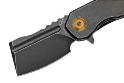 Kansept Mini Korvid K3030A6 Blackwashed CPM-S35VN, Black Titanium Navaja, Diseño Justin Koch -Viper Ventas KSK3030A6 03 kansept