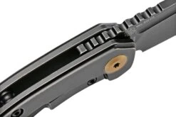 Kansept Mini Korvid K3030A6 Blackwashed CPM-S35VN, Black Titanium Navaja, Diseño Justin Koch -Viper Ventas KSK3030A6 06 kansept