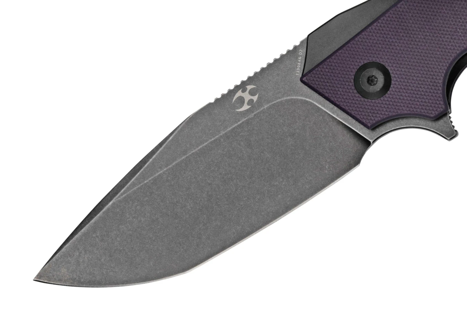 Kansept Hellx T1008A6 Blackwashed, Purple G10 Navaja, Diseño Mikkel WIllumsen 5 Kansept Hellx T1008A6 Blackwashed, Purple G10 Navaja, Diseño Mikkel WIllumsen - Imagen 3